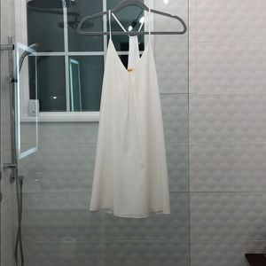 Alice + Olivia Fierra Y Back Tank Dress